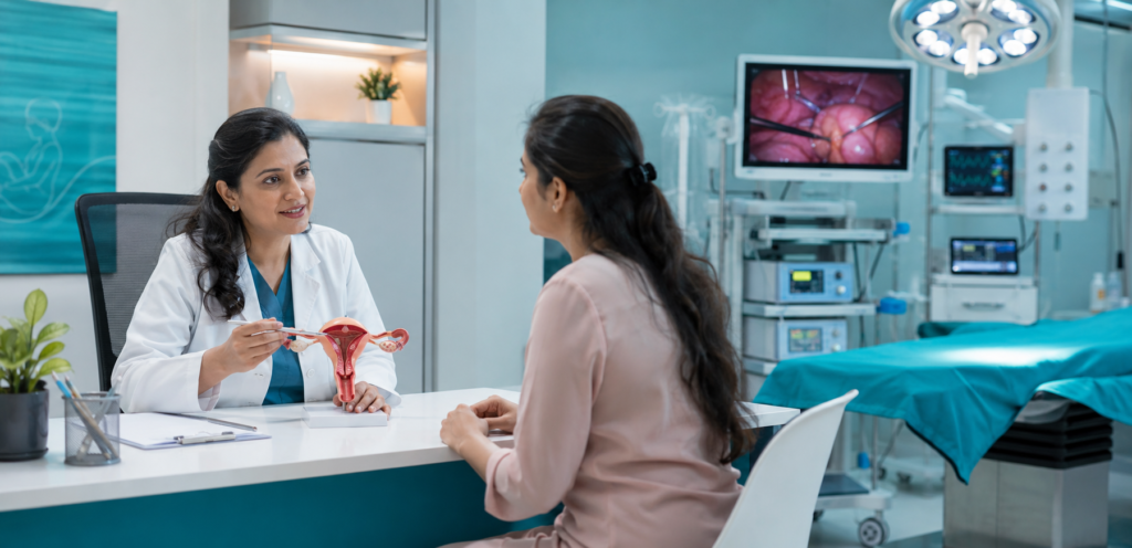 Gynecologist consultation at G. R. Hospital, Kosi Kalan Mathura